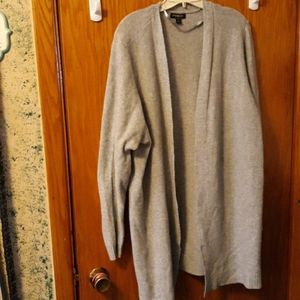 New Lane Bryant Grey Cardigan Plus Size 18/20